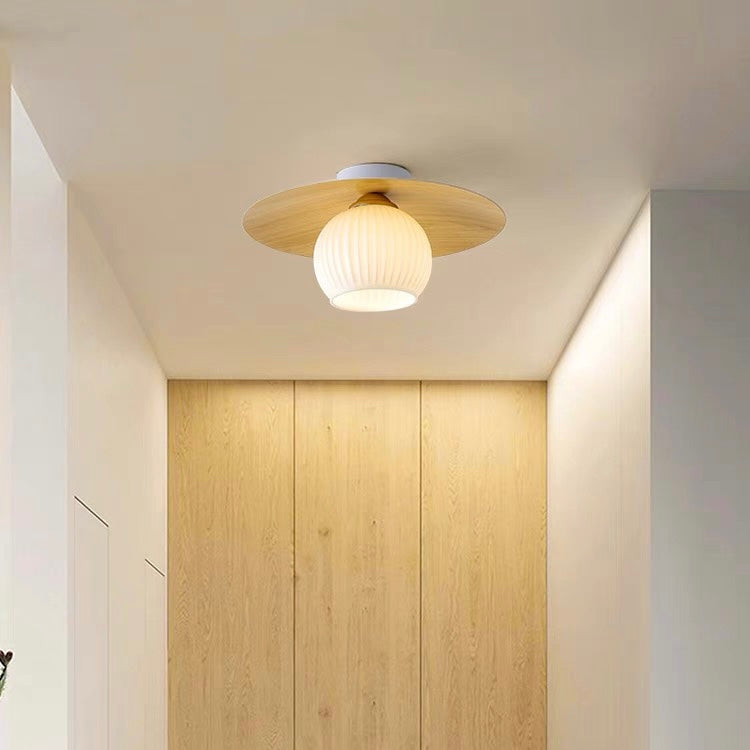 Moderne Semi-Flush Taklampe | Norvo