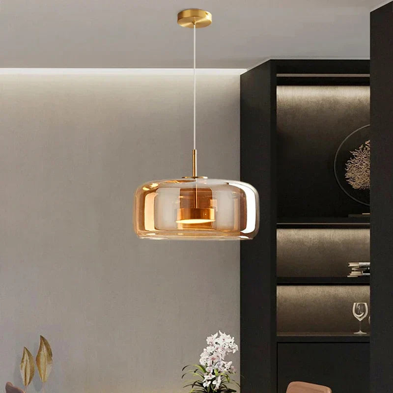 Norvo | Designer hengende lampe laget av glass
