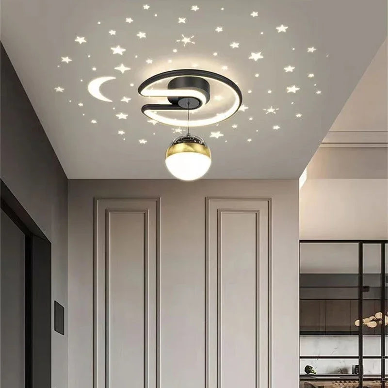 Norvo | LED taklamper med stjernehimmel – Moderne pendellampe design for barnerom og stue