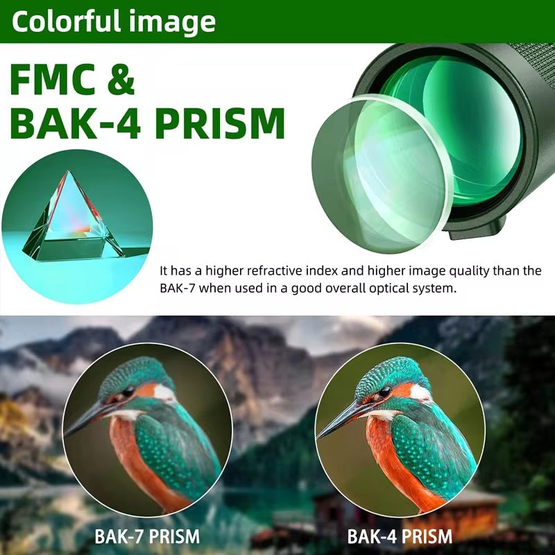 Norvo | Bærbart HD Monokulært Teleskop