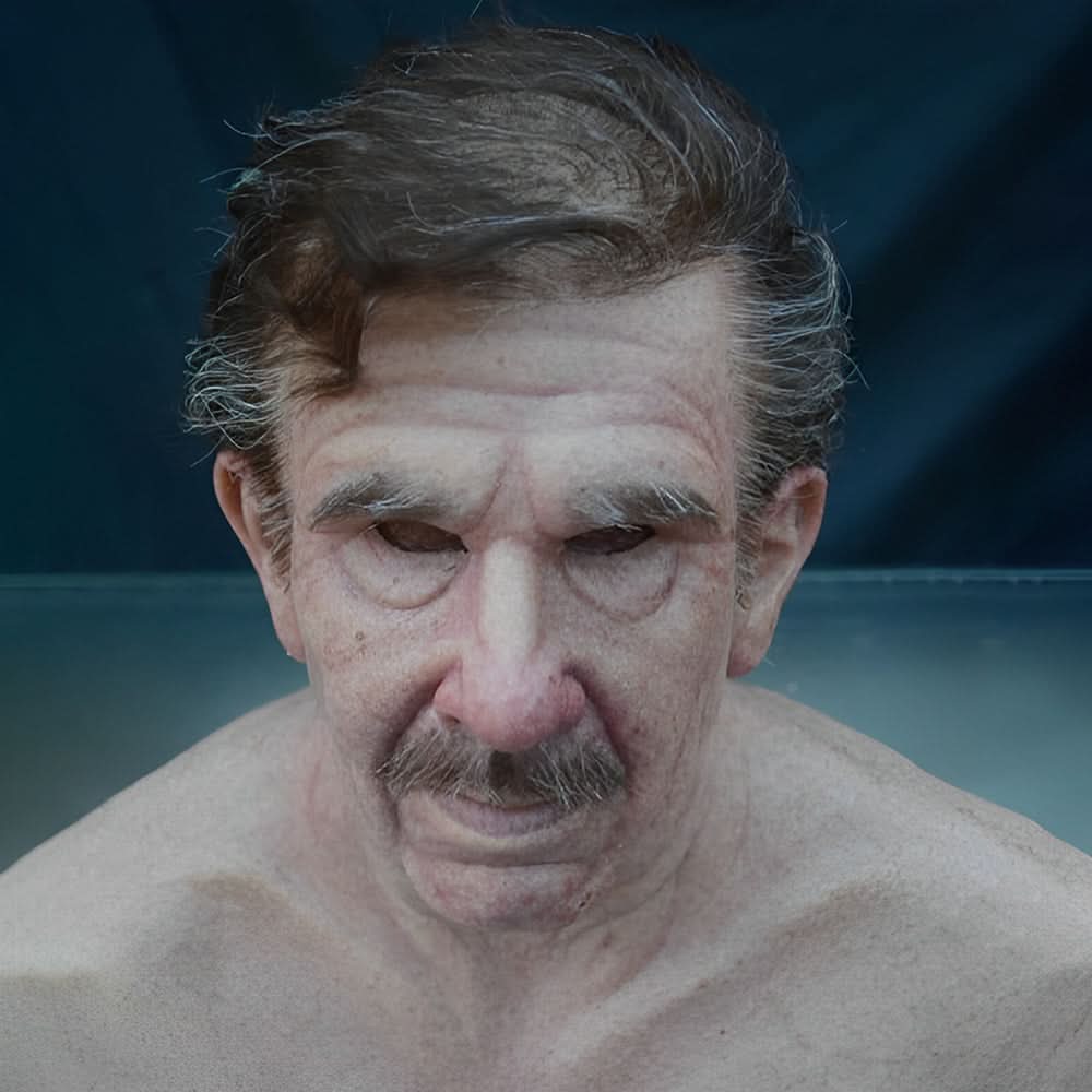 Norvo | Halloween Lateksmaske | Realistisk og Elastisk | Voksen