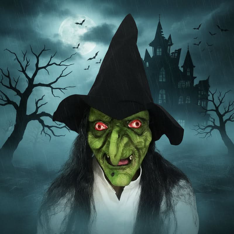 Norvo | Halloween Lateksmaske | Realistisk og Elastisk | Voksen