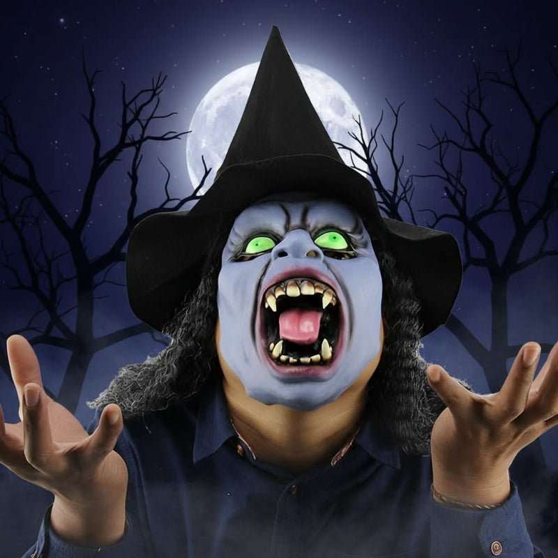 Norvo | Halloween Lateksmaske | Realistisk og Elastisk | Voksen