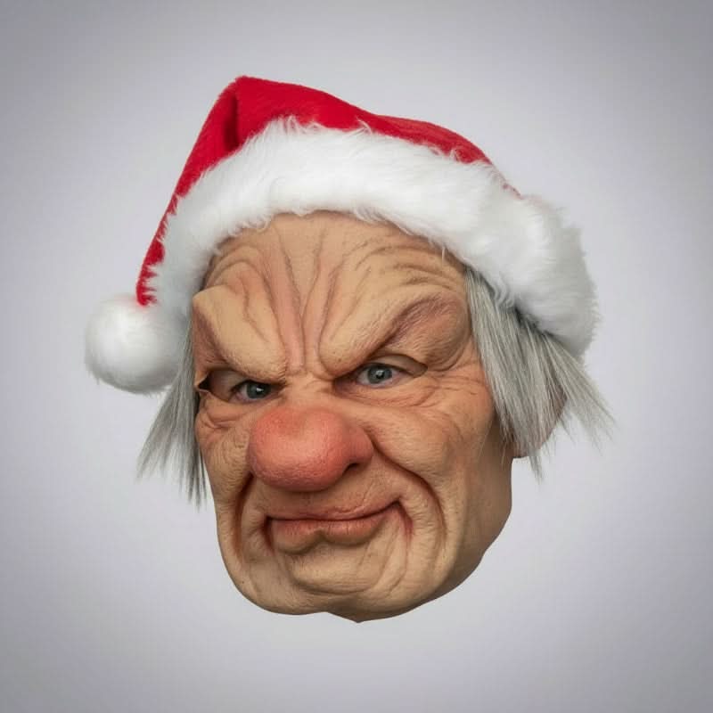 Norvo | Halloween Lateksmaske | Realistisk og Elastisk | Voksen