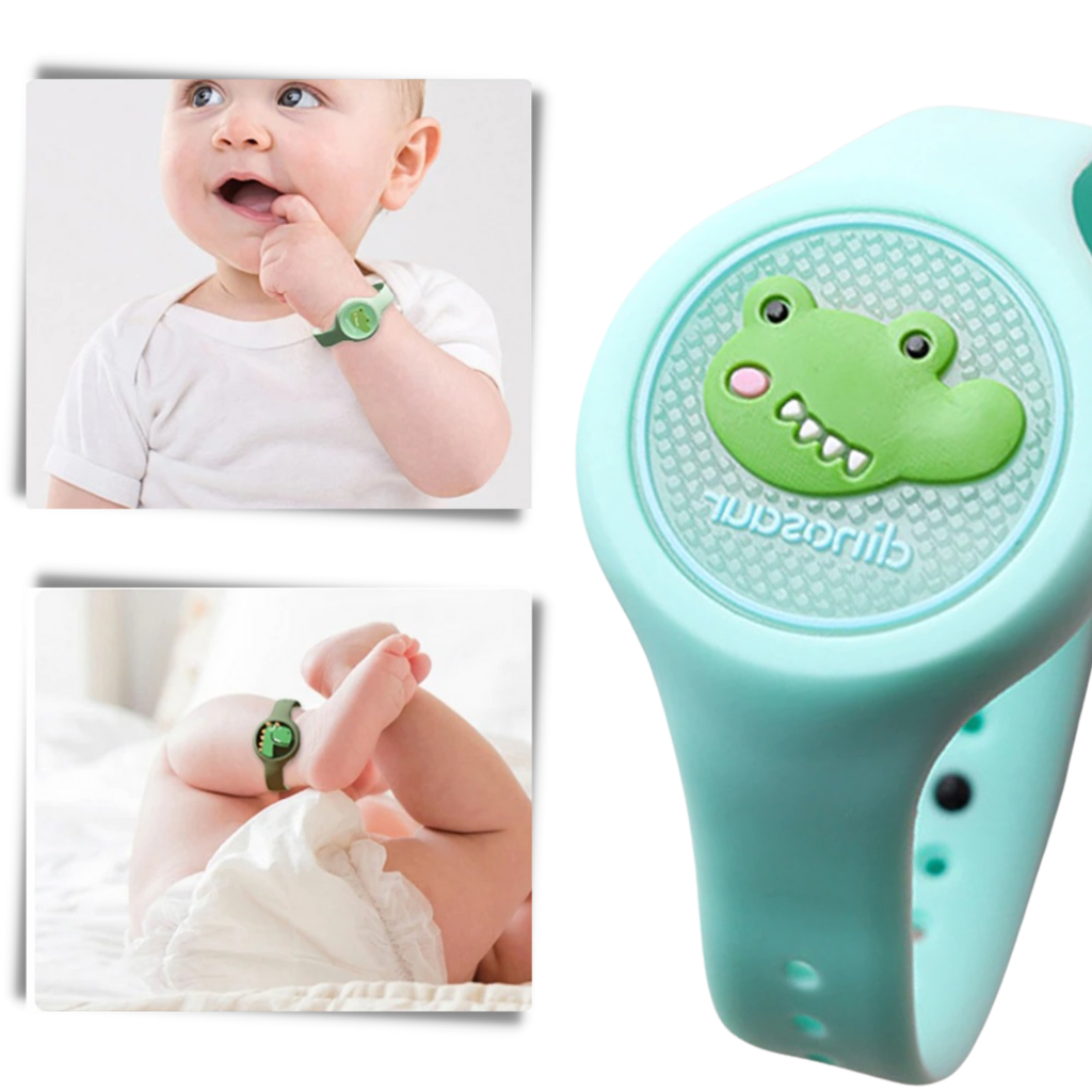 Myggavvisende armbånd for barn