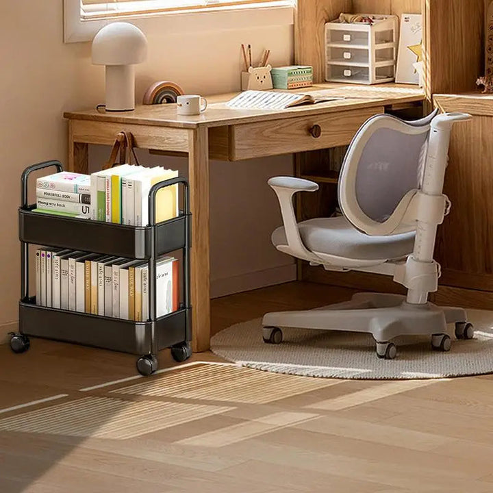 Norvo | BookRacer – Mobil bokvogn med 2 hyller
