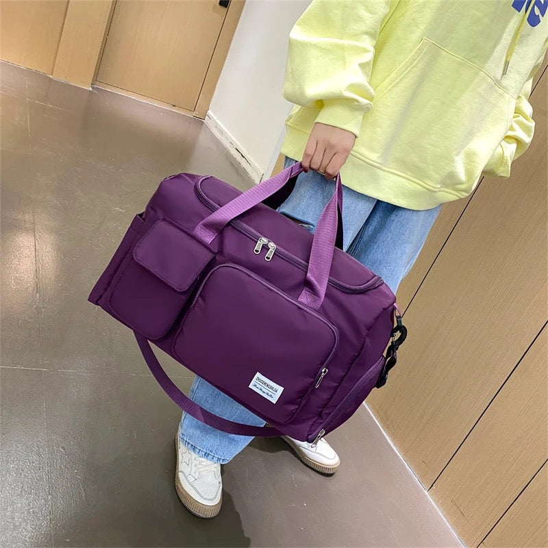 Norvo | Multi-lomme reiseveske, sports- og treningsbag med separat skoparti