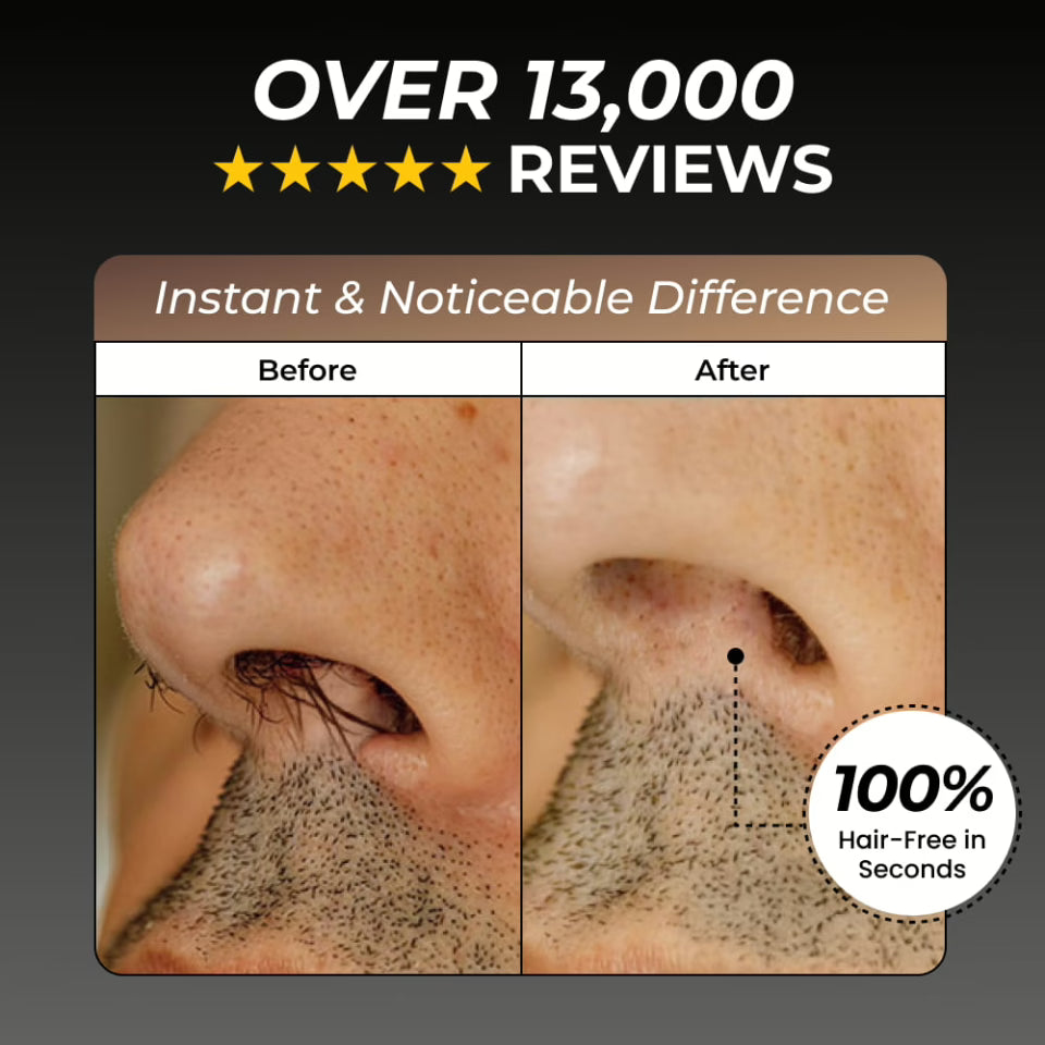 Norvo | Onyx Edge - Best Neset hårklippere for menn | USB-C-ladbar, smertefri og stille med vanntett hode for reise og daglig grooming