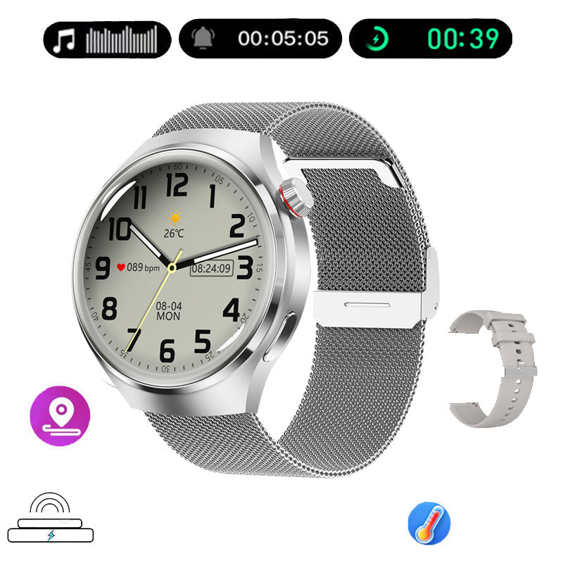 Norvo |  Gt4 Pro Smartwatch For Menn: Ip68 Nfc Gps Tracker, Amoled 360*360 Hd-Skjerm, Hjertefrekvens, Bluetooth-Samtale Begrenset Utgave