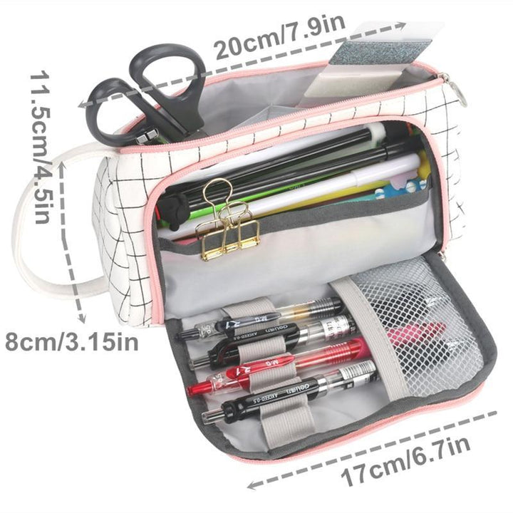 Norvo | IcoolGadgets Super Pennal Kawaii Stor Kapasitet Pennal Skole Pennal Utstyr Penn Bag Skole Boks Blyanter Pung Kontorrekvisita