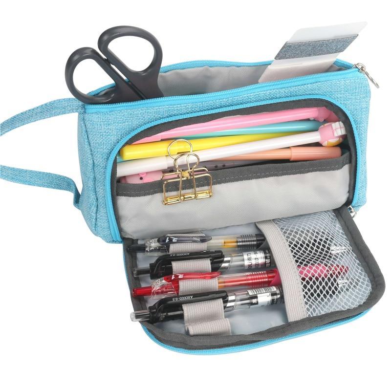 Norvo | IcoolGadgets Super Pennal Kawaii Stor Kapasitet Pennal Skole Pennal Utstyr Penn Bag Skole Boks Blyanter Pung Kontorrekvisita
