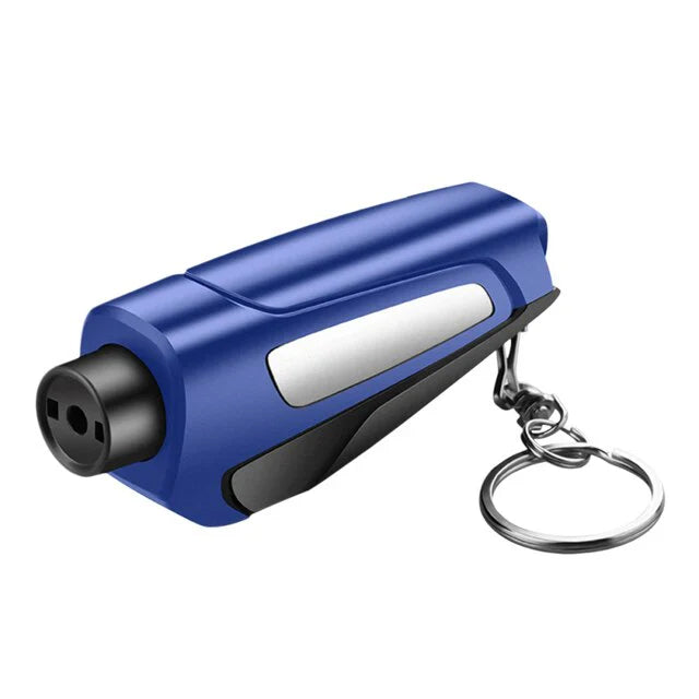 Norvo | Bil nødhammer med sikkerhetsbeltekniv – Kompakt sikkerhetshammer for redning og flukt