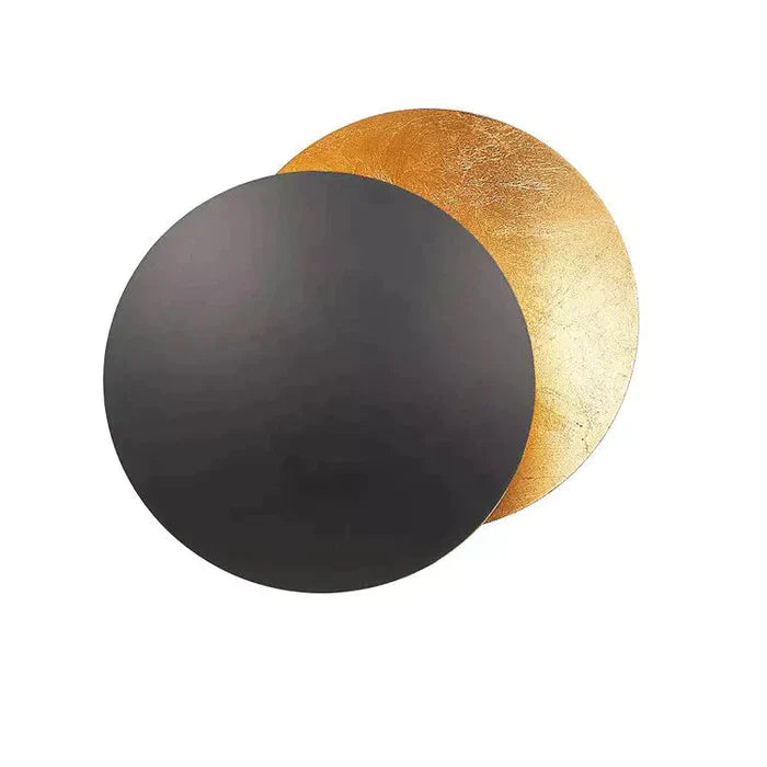 Norvo | SolGlow Solformørkelse LED Vegglampe | Moderne Stemningslampe | Elegant Vegglampe for Stue & Soverom