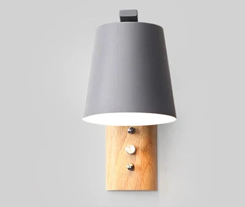 Norvo | Moderne LED vegglampe i tre – Elegant vegglampe for stue og soverom