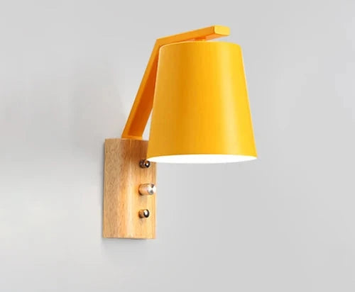 Norvo | Moderne LED vegglampe i tre – Elegant vegglampe for stue og soverom
