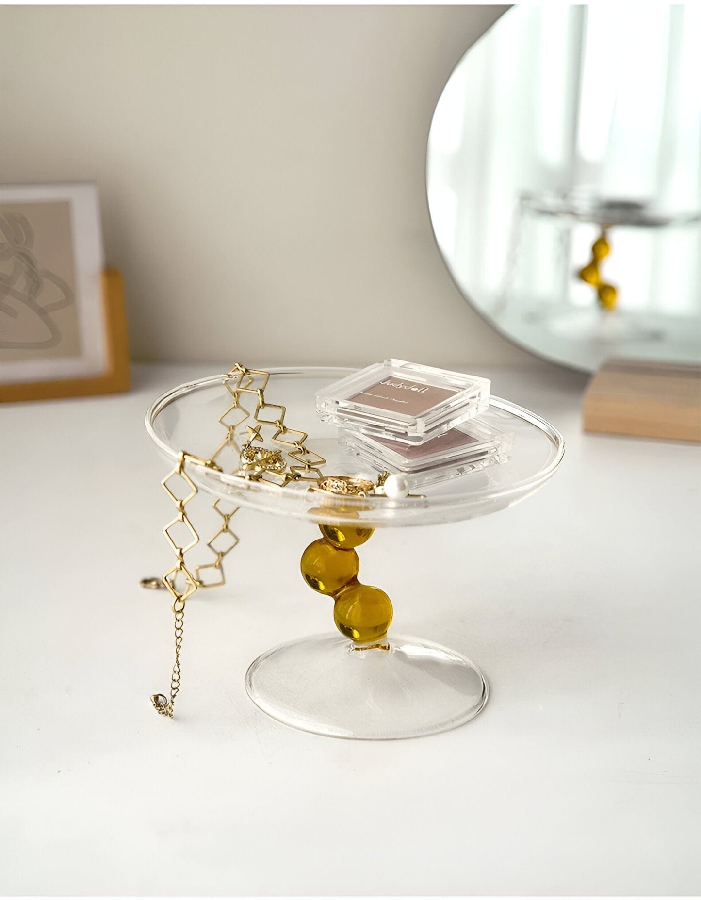 Norvo Home Decor Glassplate