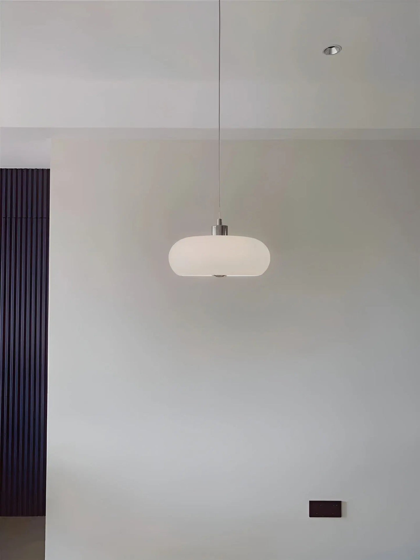 GlassGlow Lamp - Retro Scandinavian Glass LED Wall Lamp