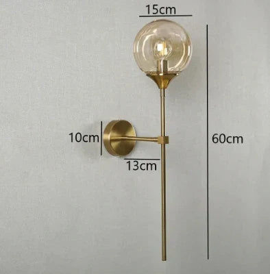 Norvo | Vegglampe Skandinavisk Moderne Glass