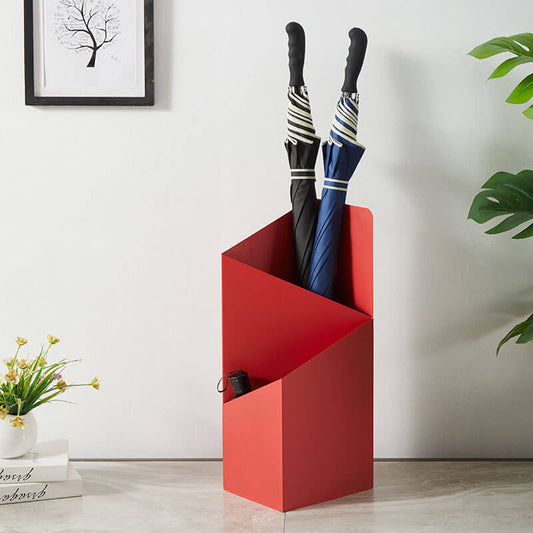 Norvo | DripFrame Paraplystativ med Dryppbrett – Skandinavisk Minimalistisk Metall Paraplyholder