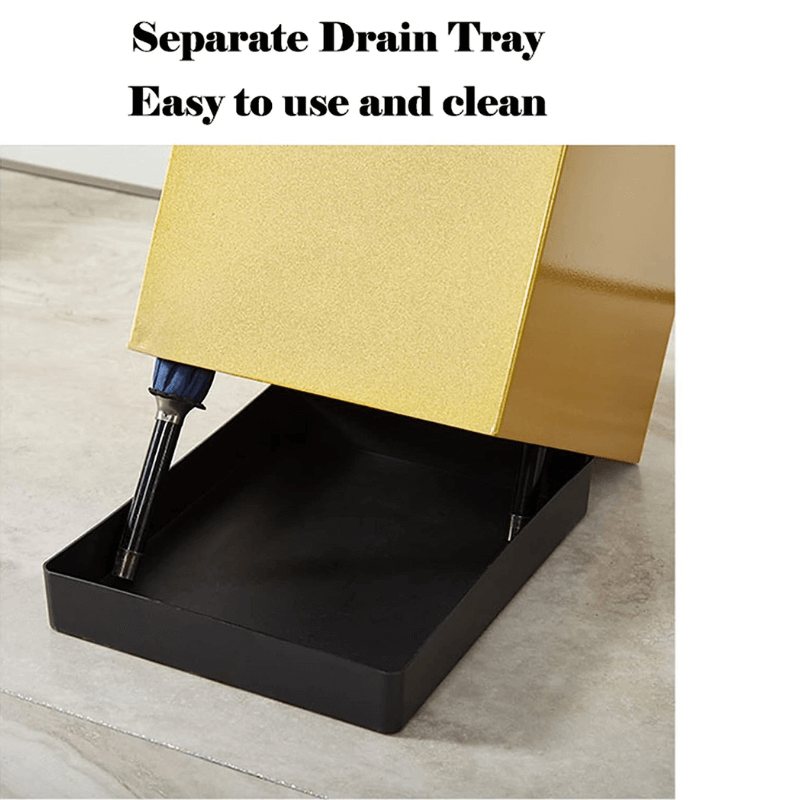 Norvo | DripFrame Paraplystativ med Dryppbrett – Skandinavisk Minimalistisk Metall Paraplyholder