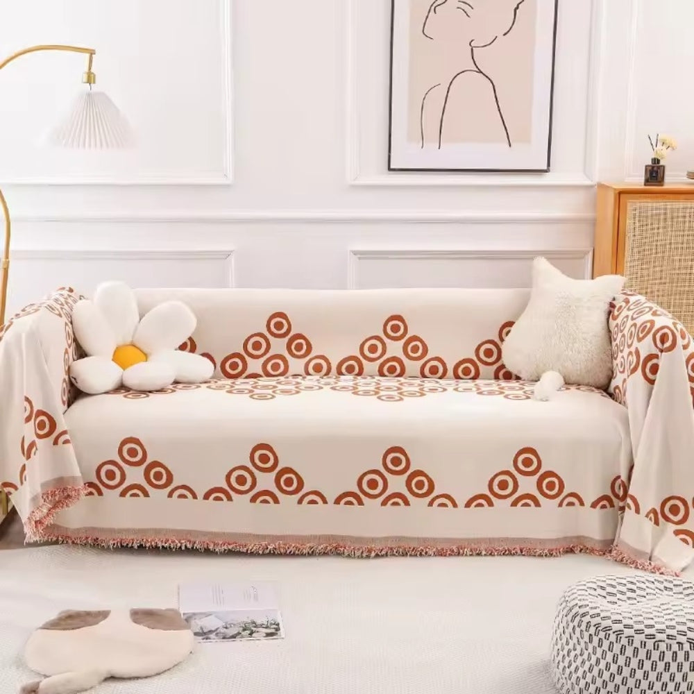 Norvo | Circa Bloom Mønstret Chenille Sofa Trekk