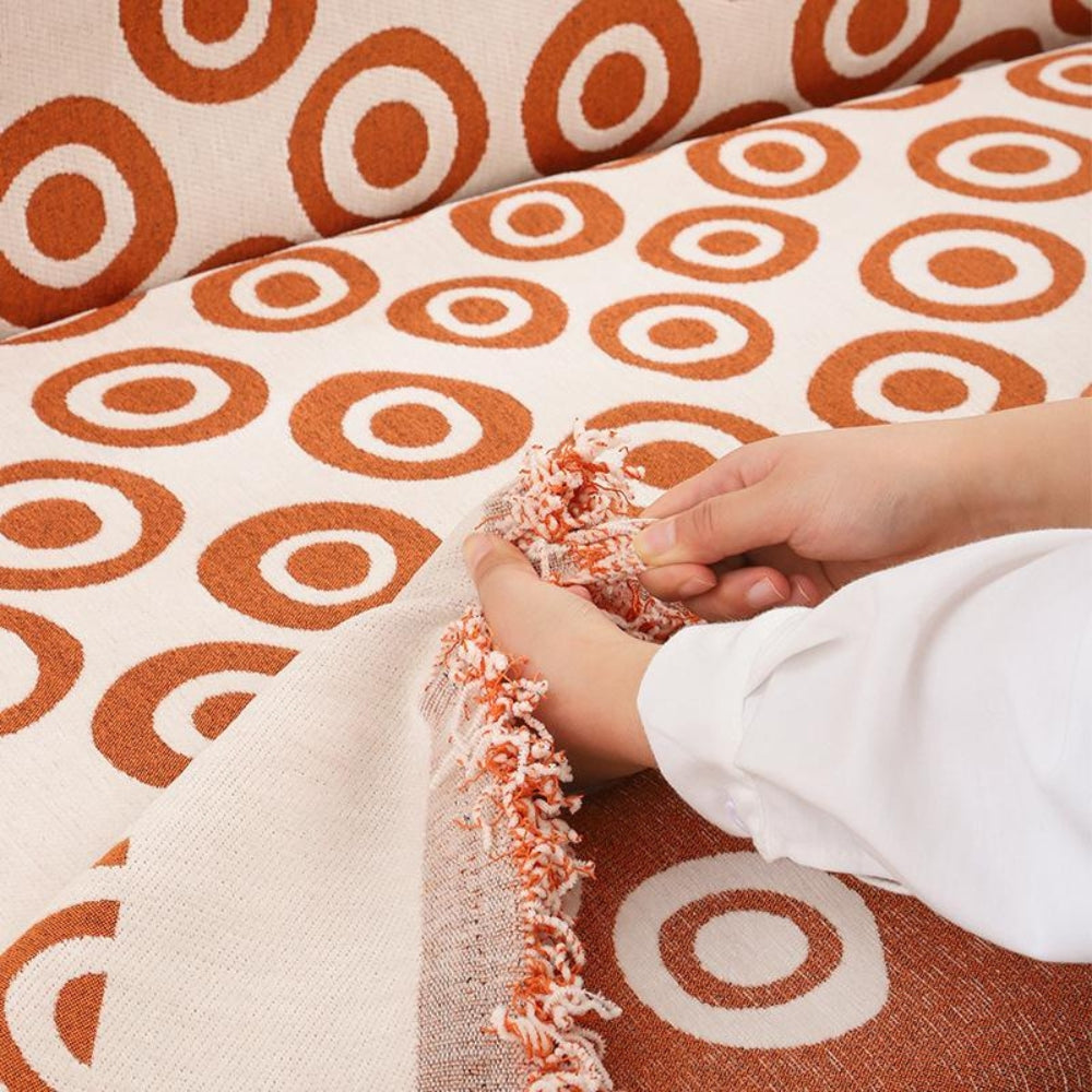 Norvo | Circa Bloom Mønstret Chenille Sofa Trekk