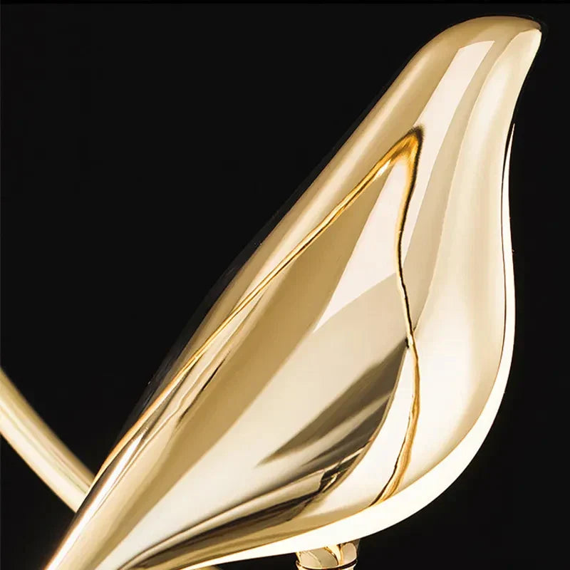 Nordisk gold bird LED wall lamp - creative wall lamp