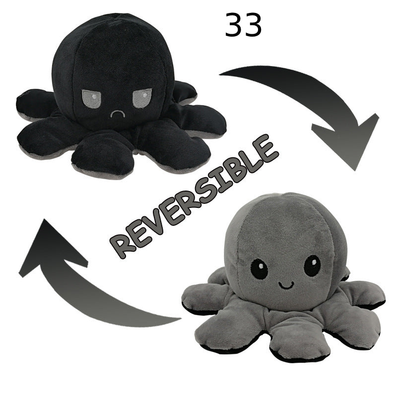 Norvo | Den originale reversible Octopus Plushie | Patentert design