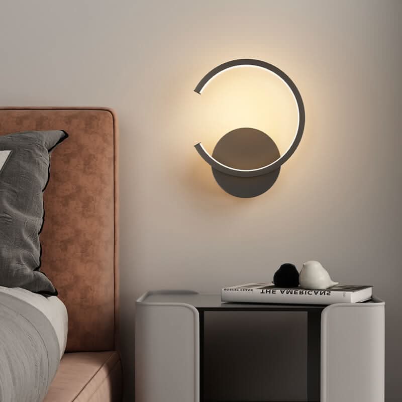 Norvo | Moderne Minimalistisk Sirkulært Design Led Vegglampe