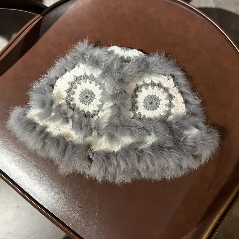 Norvo | Cozy Håndlaget Heklet Blomsterhatt