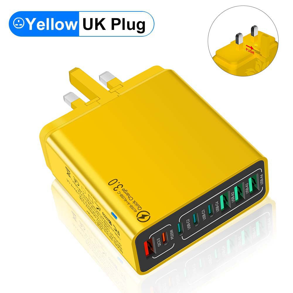 Norvo | 8 i 1 vanntett port USB hurtiglader