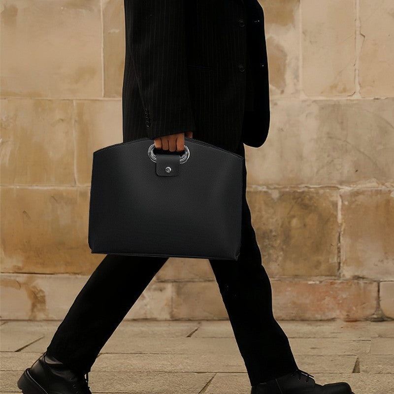 Norvo | Stor kapasitet laptop- og nettbrettbeskyttende håndveske