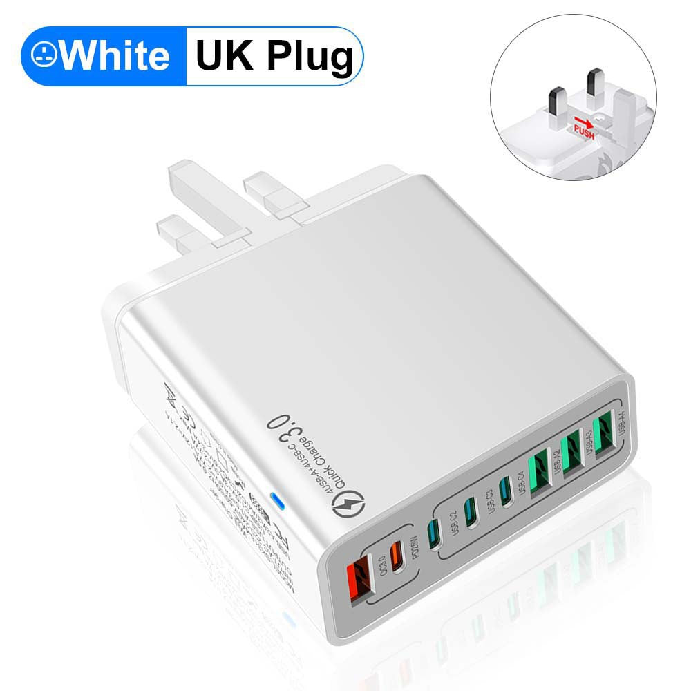 Norvo | 8 i 1 vanntett port USB hurtiglader