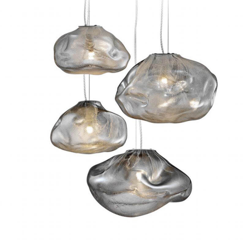 Norvo | CloudNova Glass Pendellampe – Moderne Taklampe med Unikt Sky-Design
