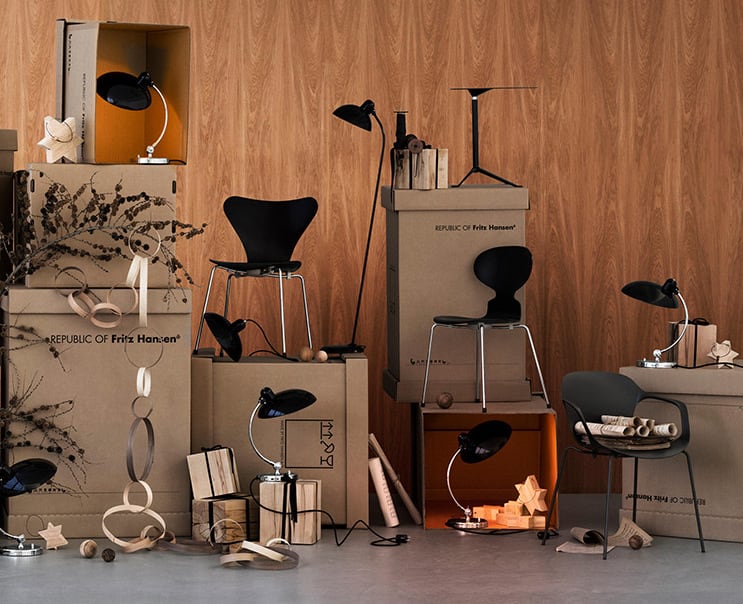 Norvo | Bauhaus KI Klassisk Bordlampe Replika