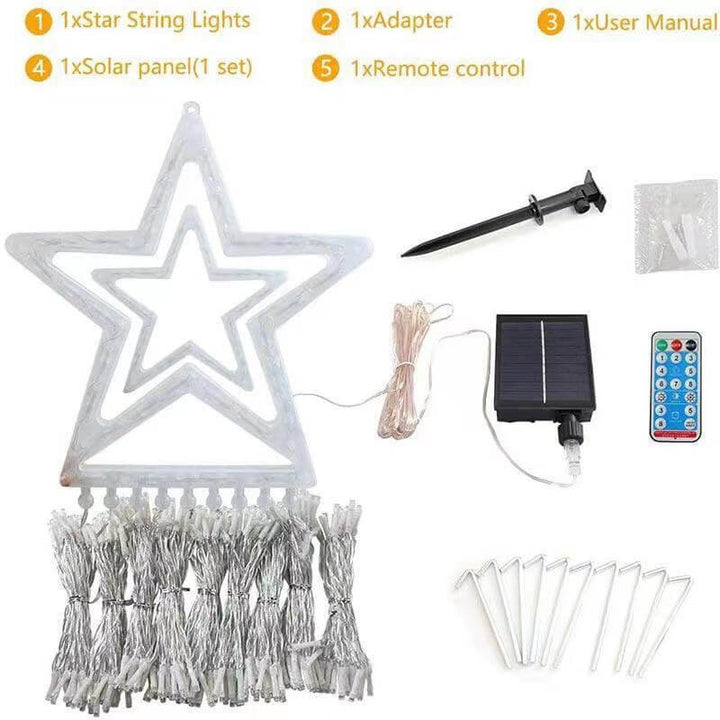 Norvo | Star Waterfall Light Christmas Meteor Lights LED String Lights