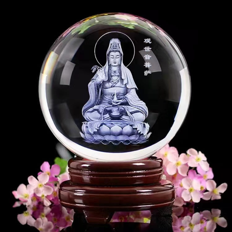 Norvo | Glødende Måne Krystallkule