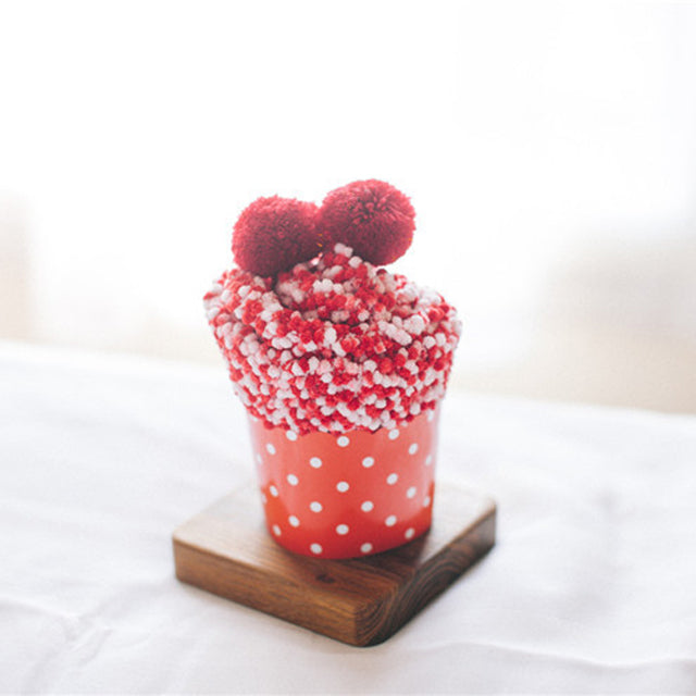 Norvo | Komfortabel Gave Pom Pom Cupcake Sokker