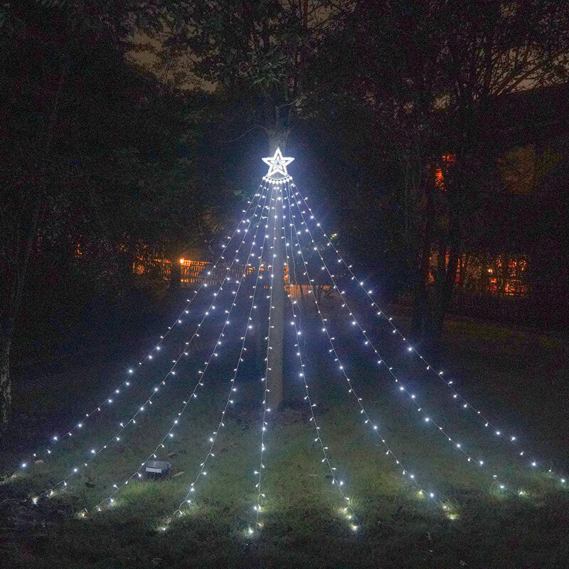 Norvo | Star Waterfall Light Christmas Meteor Lights LED String Lights