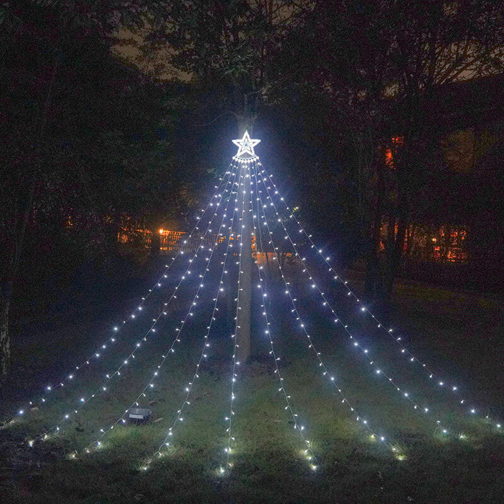 Norvo | Star Waterfall Light Christmas Meteor Lights LED String Lights