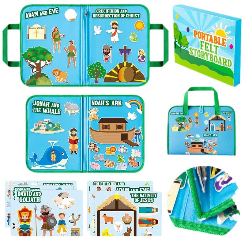 Norvo | Montessori Bibelhistorier Filtbok