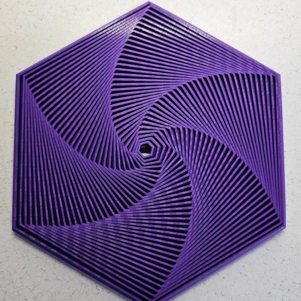 Norvo | 3D-trykt Fractal Fidget Hexagon