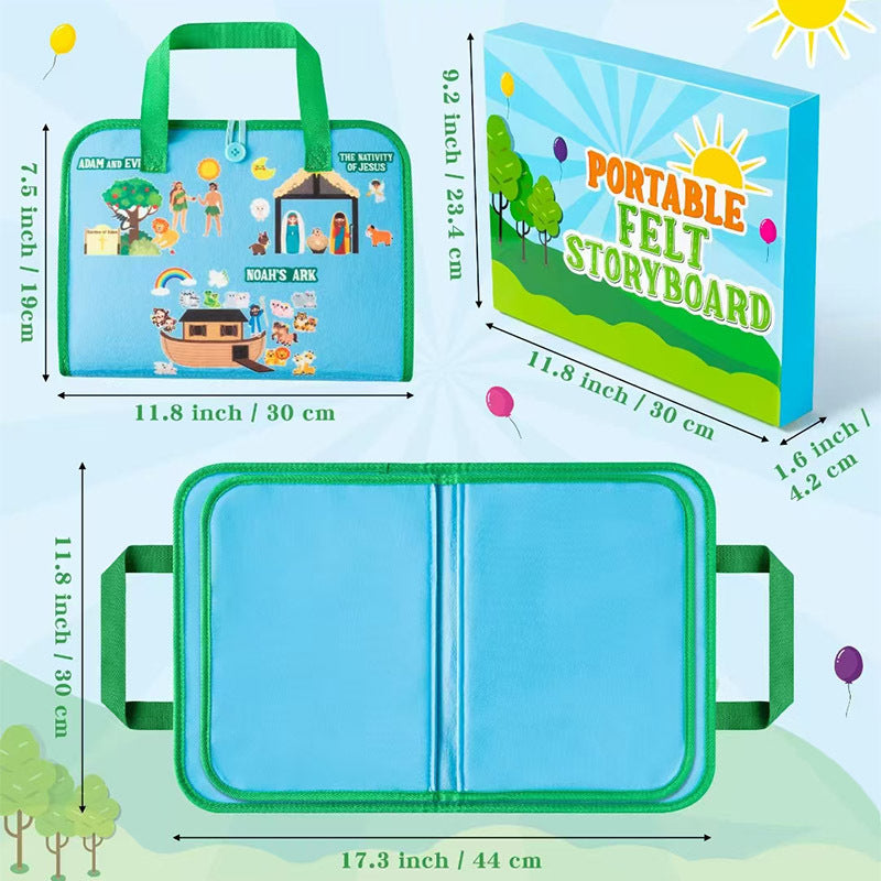 Norvo | Montessori Bibelhistorier Filtbok