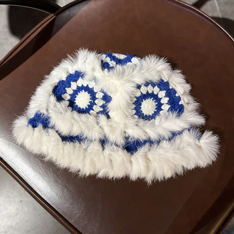 Norvo | Cozy Håndlaget Heklet Blomsterhatt