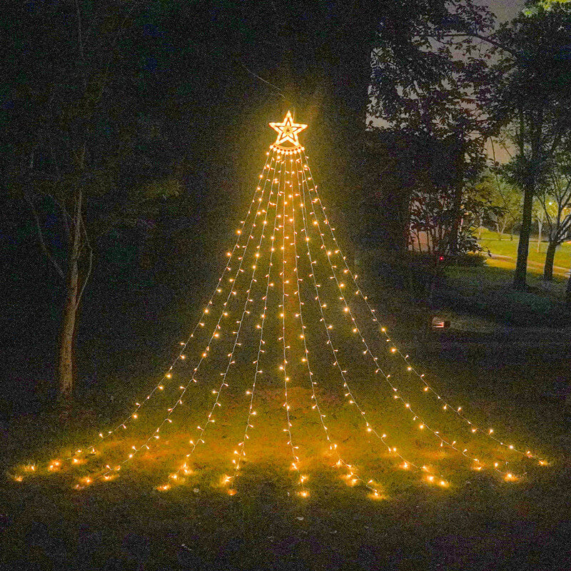 Norvo | Star Waterfall Light Christmas Meteor Lights LED String Lights
