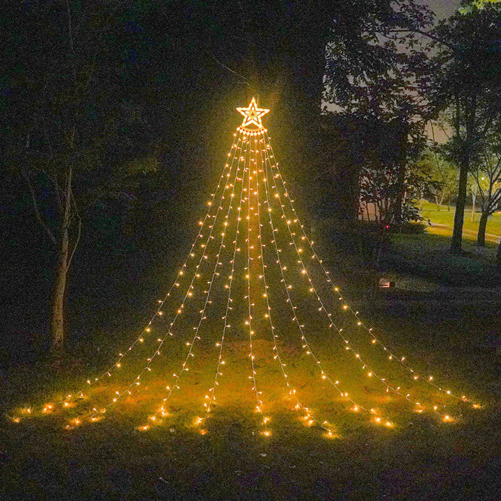 Norvo | Star Waterfall Light Christmas Meteor Lights LED String Lights