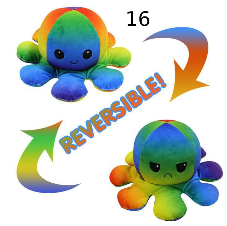 Norvo | Den originale reversible Octopus Plushie | Patentert design