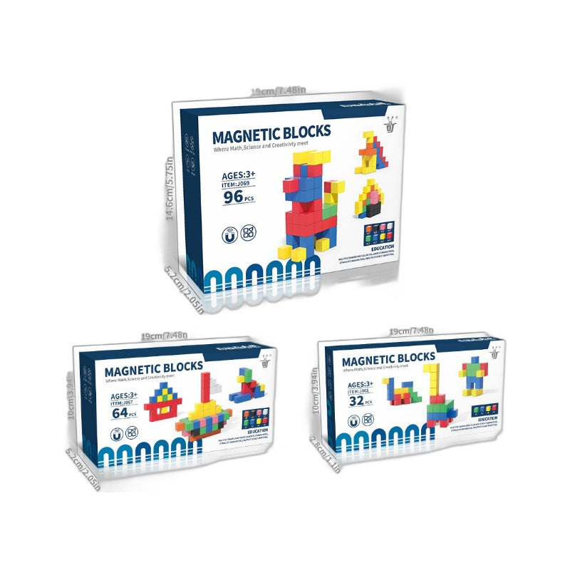 Norvo | Barnevennlig Montessori Magnetisk Kubelekekjede