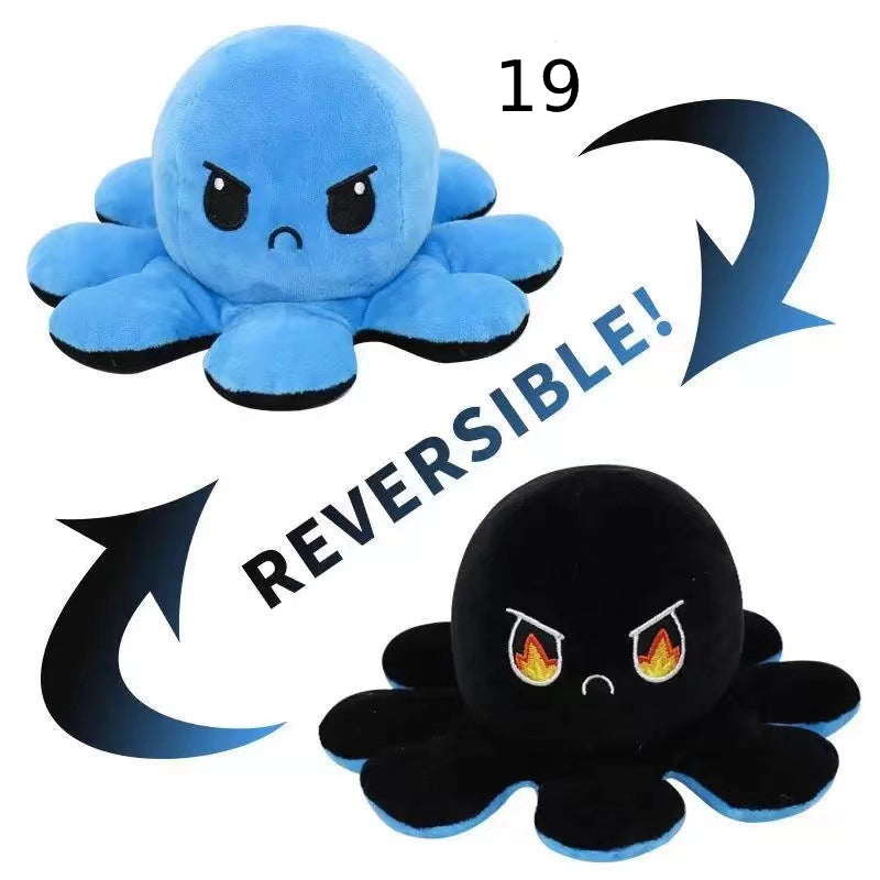 Norvo | Den originale reversible Octopus Plushie | Patentert design