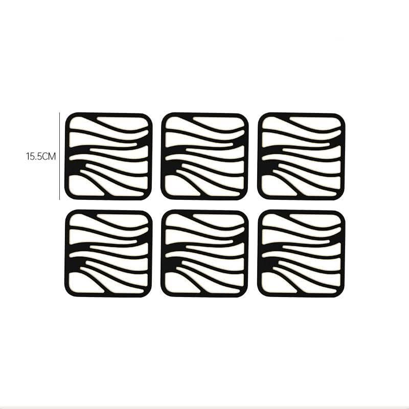 Norvo | Varmebestandige Silikon Gryteunderlag – Sett med 6